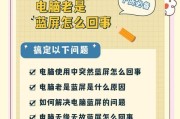 电脑蓝屏突发情况的解决方法（有效解决电脑突然蓝屏的方法）